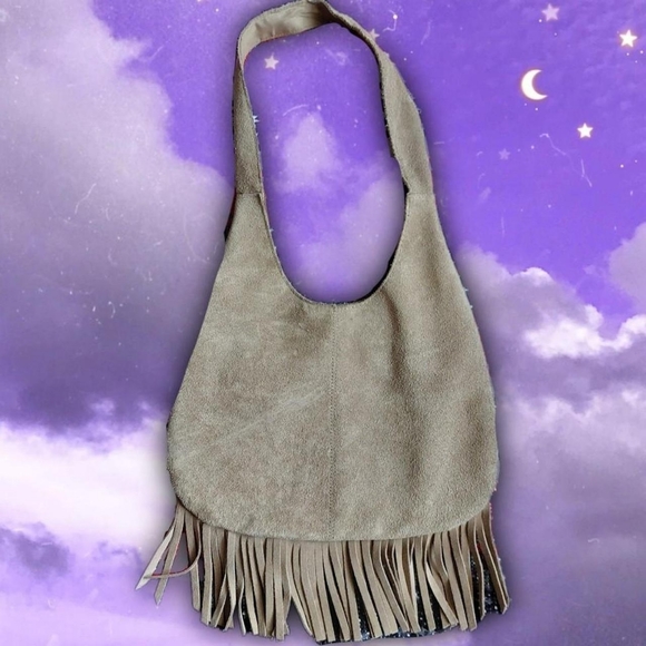 Handbags - Suede Boho Purse